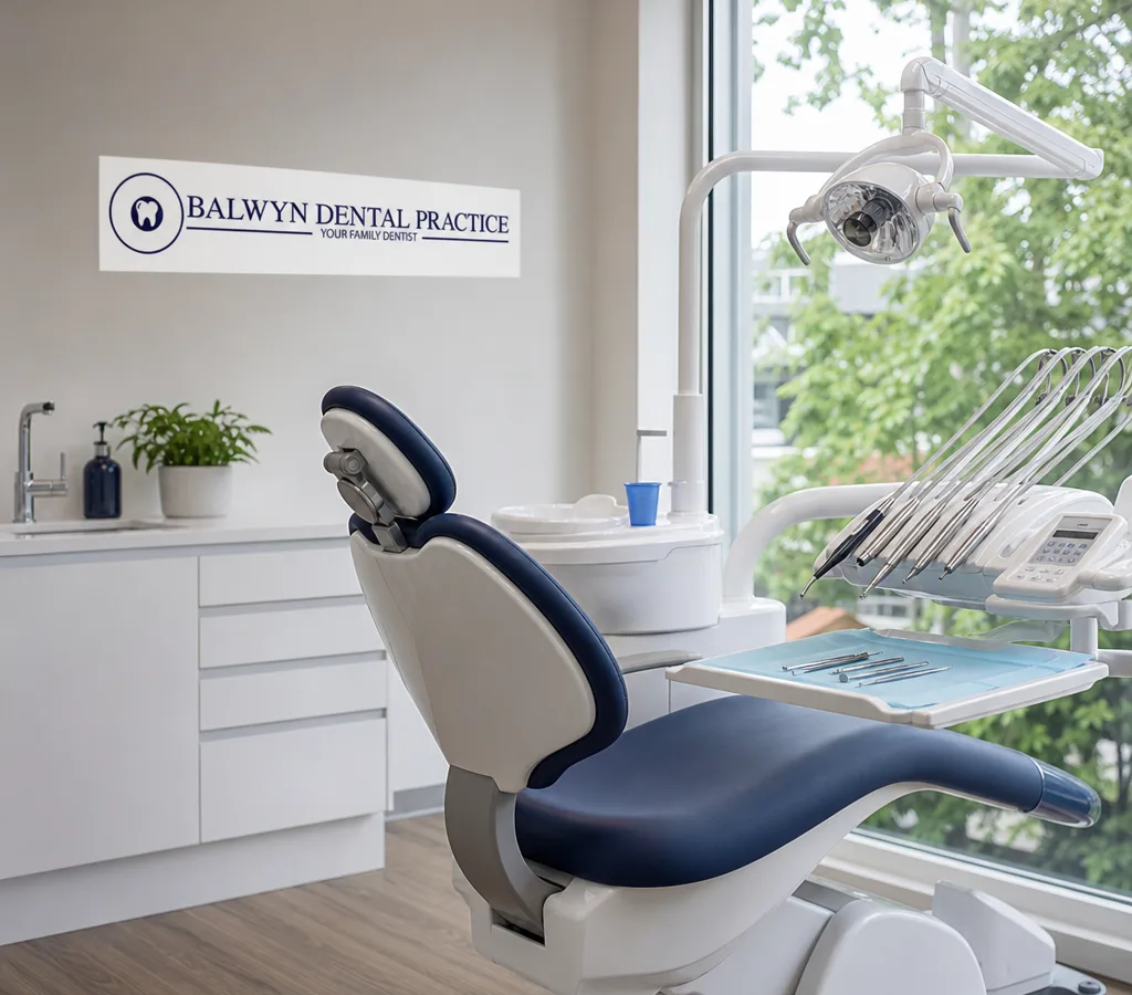 Bright modern dental treatment room prepared for a routine check-up